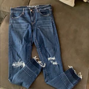 American eagle super stretch skinny jeans